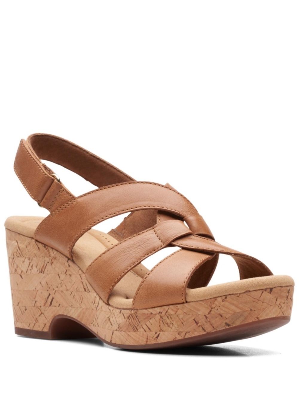 Clarks Giselle Beach Women's Shoes Tan Leather